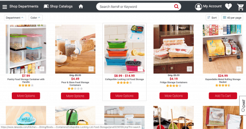 食品容器在湖边的页面集合。