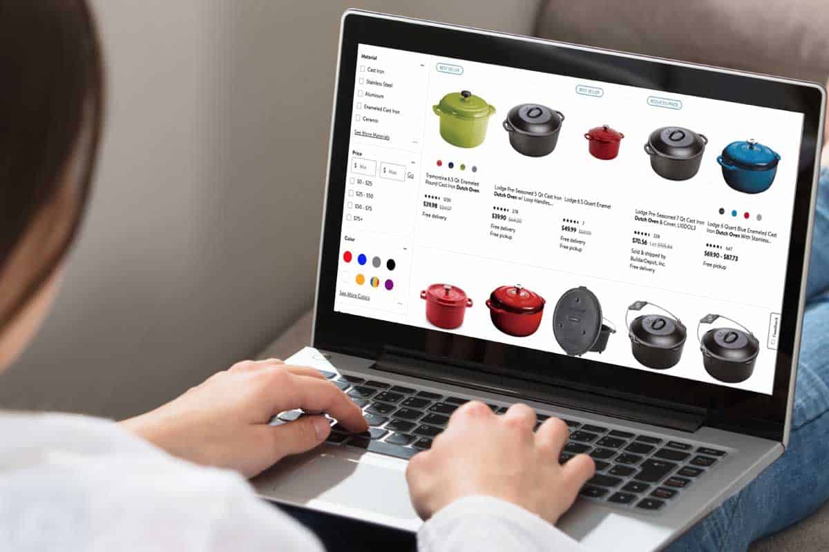 女人网上购物购买荷兰烤肉锅提供一台笔记本电脑,去哪里买荷兰烤肉锅(前30名网店)