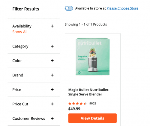 大卖场的网站页面