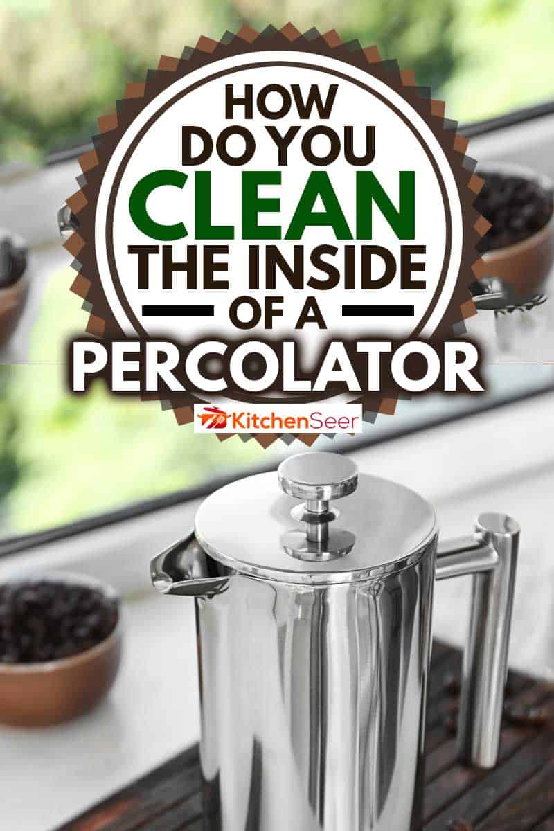 窗台上的砧板上有新的咖啡机，如何清洁滤水器内部