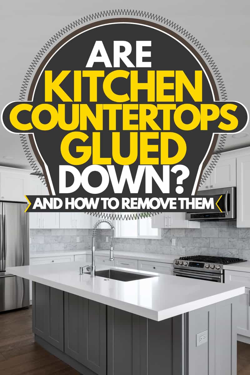 白色和灰色主题厨房白色花岗岩瓷砖灶台,厨房台面粘雷电竞官网网址下来吗?雷竞技官网rb(以及如何删除)”width=