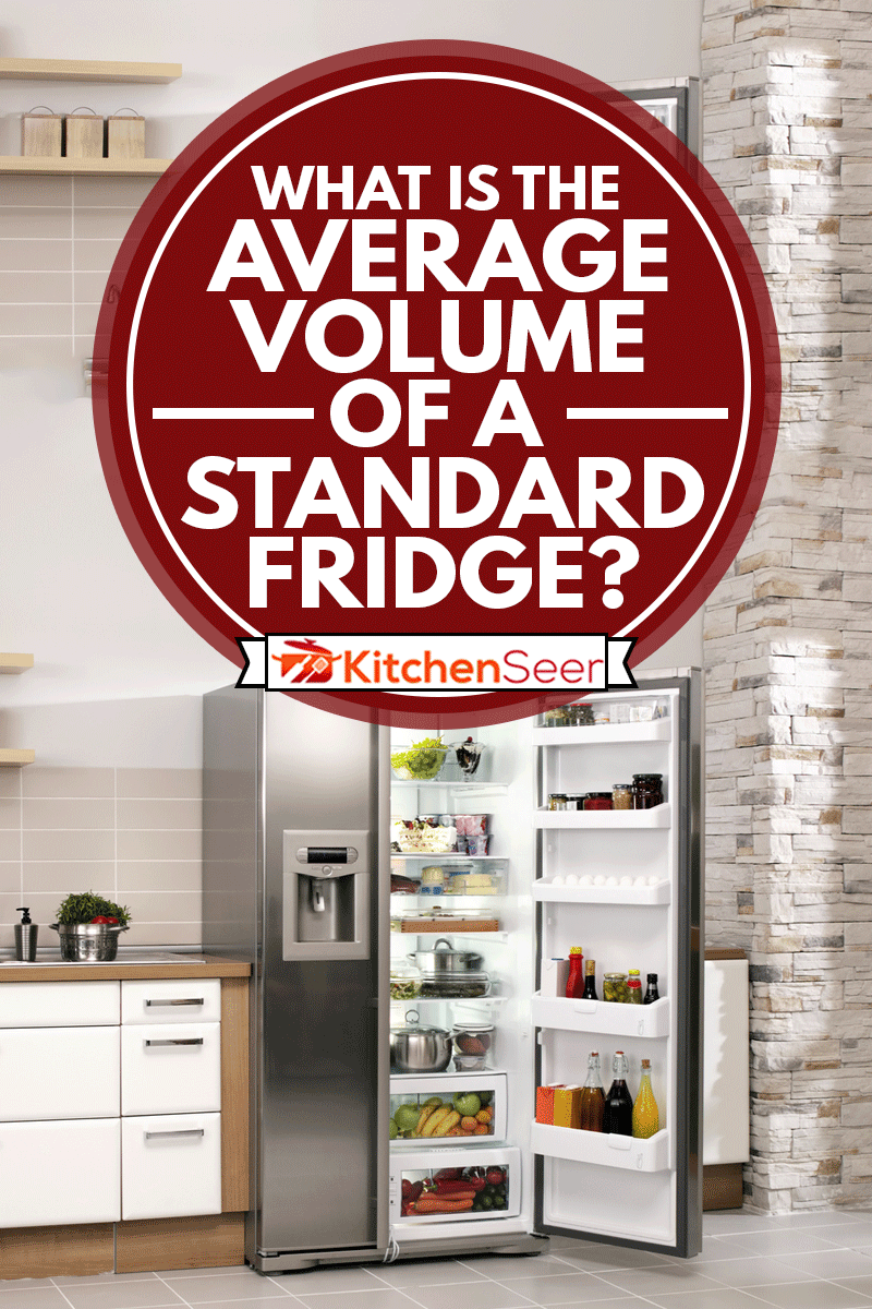 大厨房的雷电竞官网网址现代家庭冰箱和橱柜、冰箱的平均体积的标准是什么?”width=