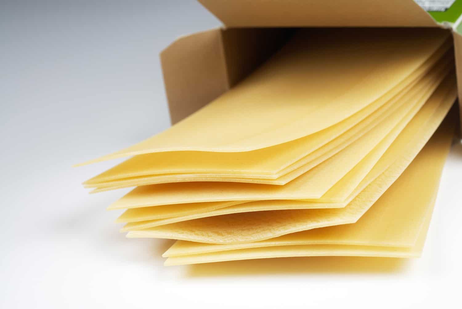 盒子里的千层面意面