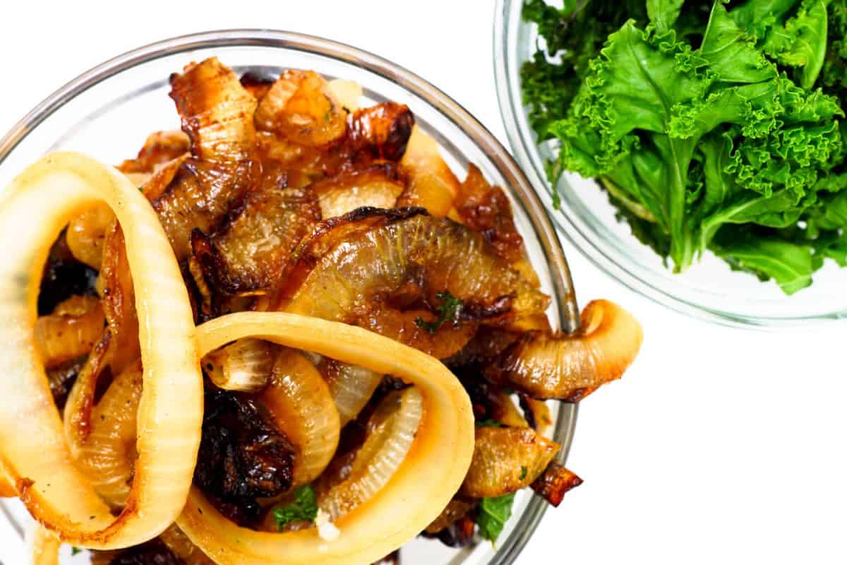 焦糖洋葱放进烤箱的照片,如何使成焦糖洋葱放进烤箱