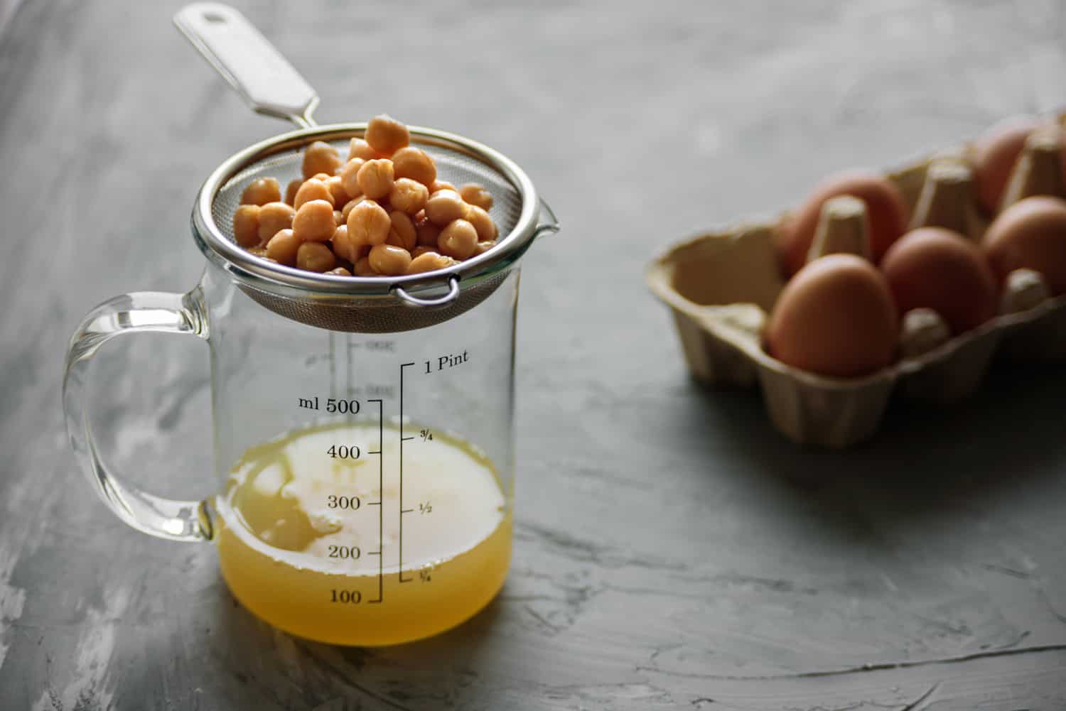 鹰嘴豆水aquafaba鸡蛋