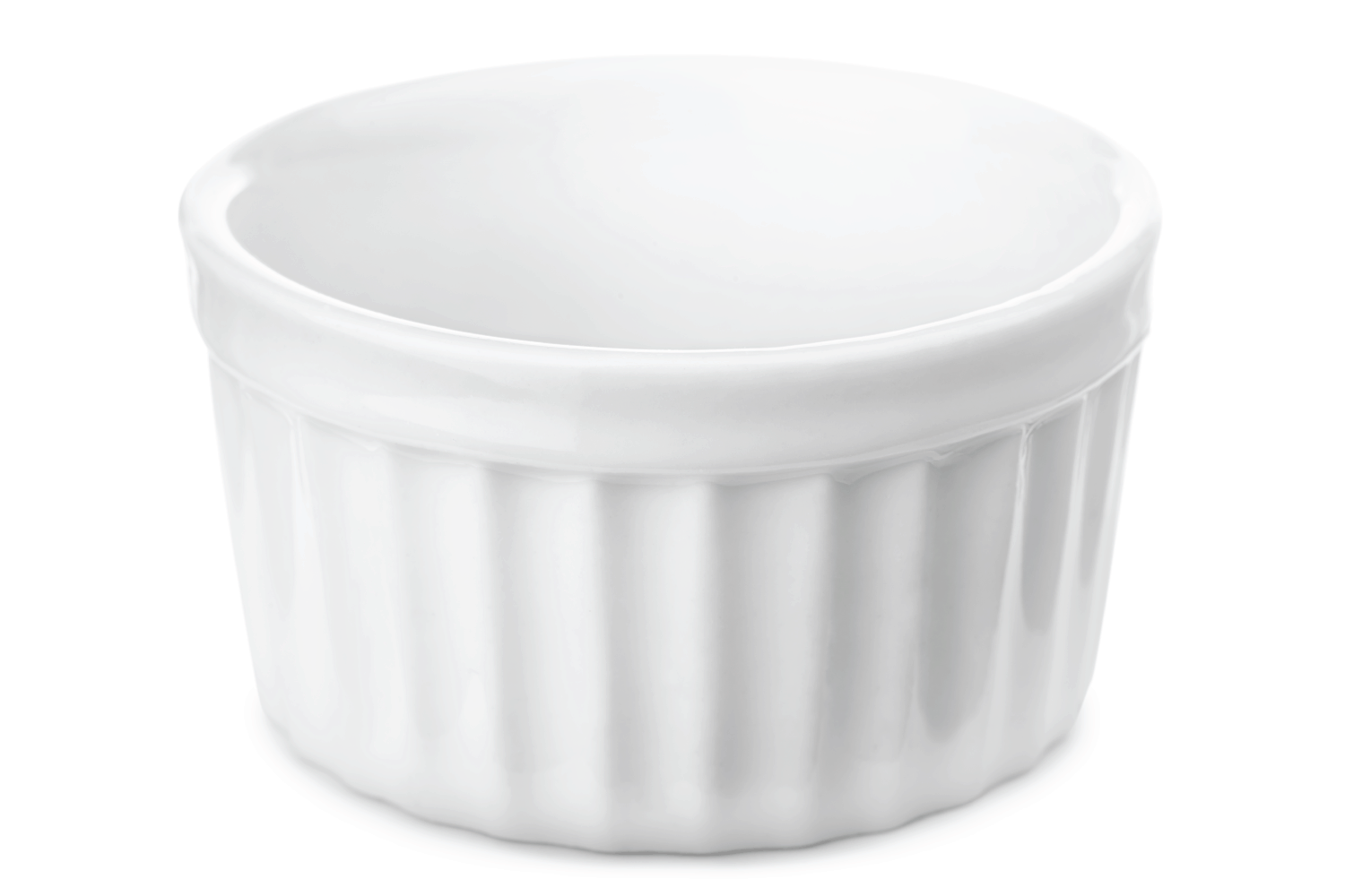 小釉彩陶瓷小模子孤立在白色的。会后都不粘