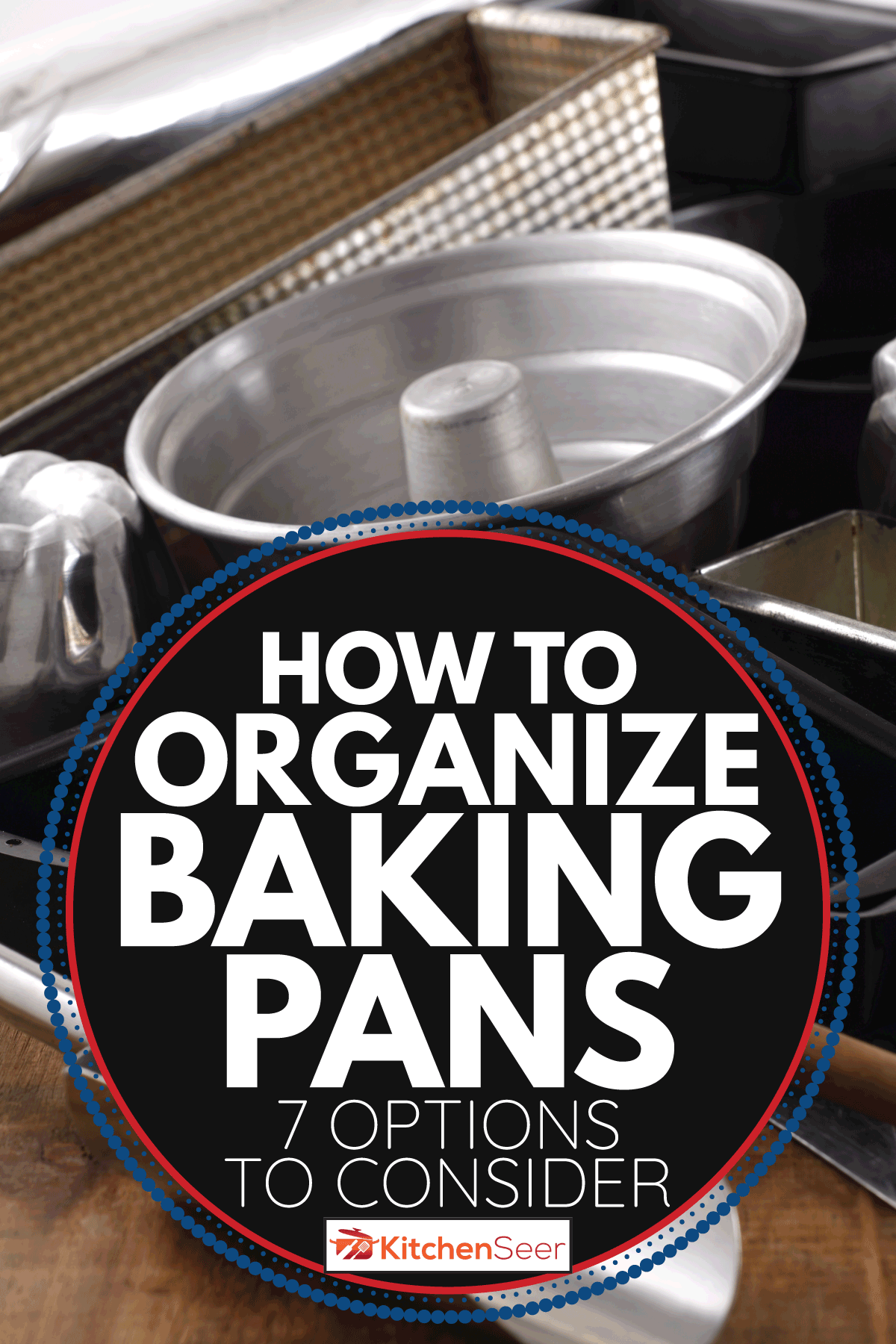 一组烹调用具。如何整理烤盘[7个可以考虑的选择]