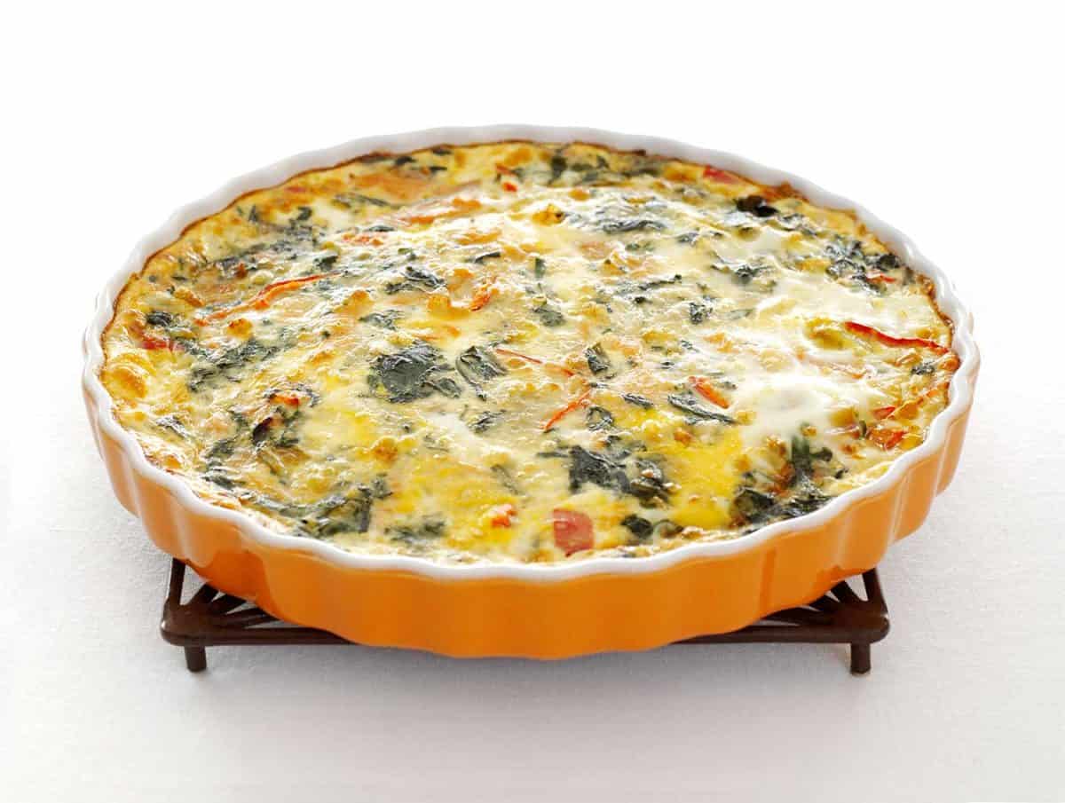 美味的新鲜蔬菜饼