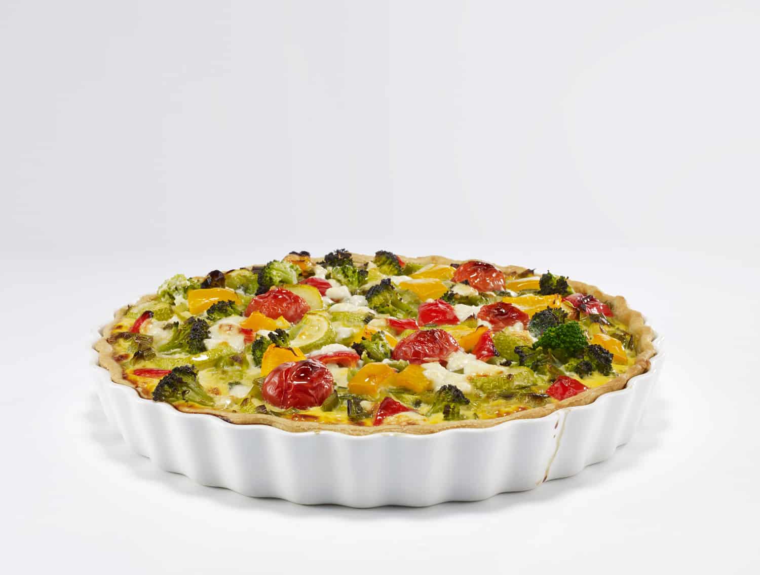 美味的新鲜蔬菜派