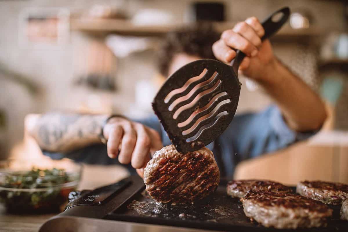 自制汉堡电动烧烤