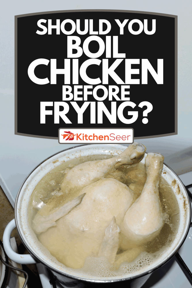 在煤气炉上用平底锅煮一整只鸡，煎鸡之前要先煮吗?