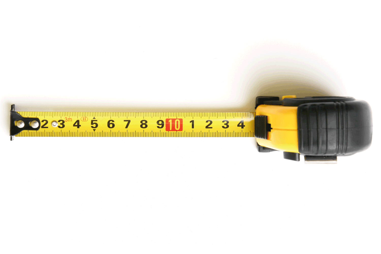 钢卷尺穿上白色显示度量毕业典礼