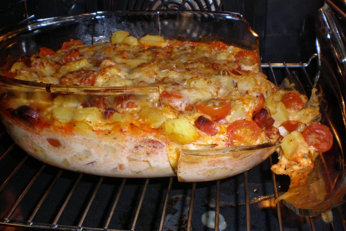 打破砂锅烘烤时的玻璃