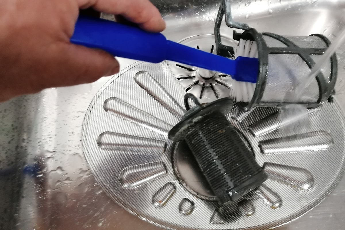 过滤器脏清洁洗碗机