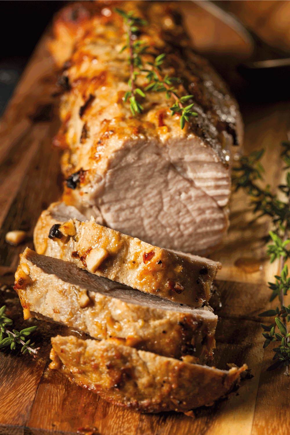 自制的热猪肉里脊