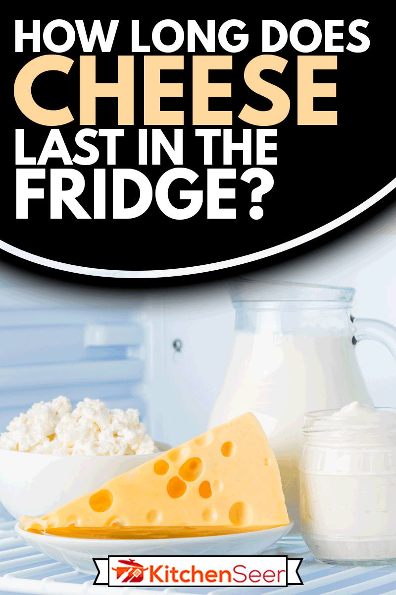 美味健康的乳制品在冰箱里:酸奶油在银行,奶酪在碗里,在一罐奶酪和牛奶,奶酪在冰箱里多长时间?