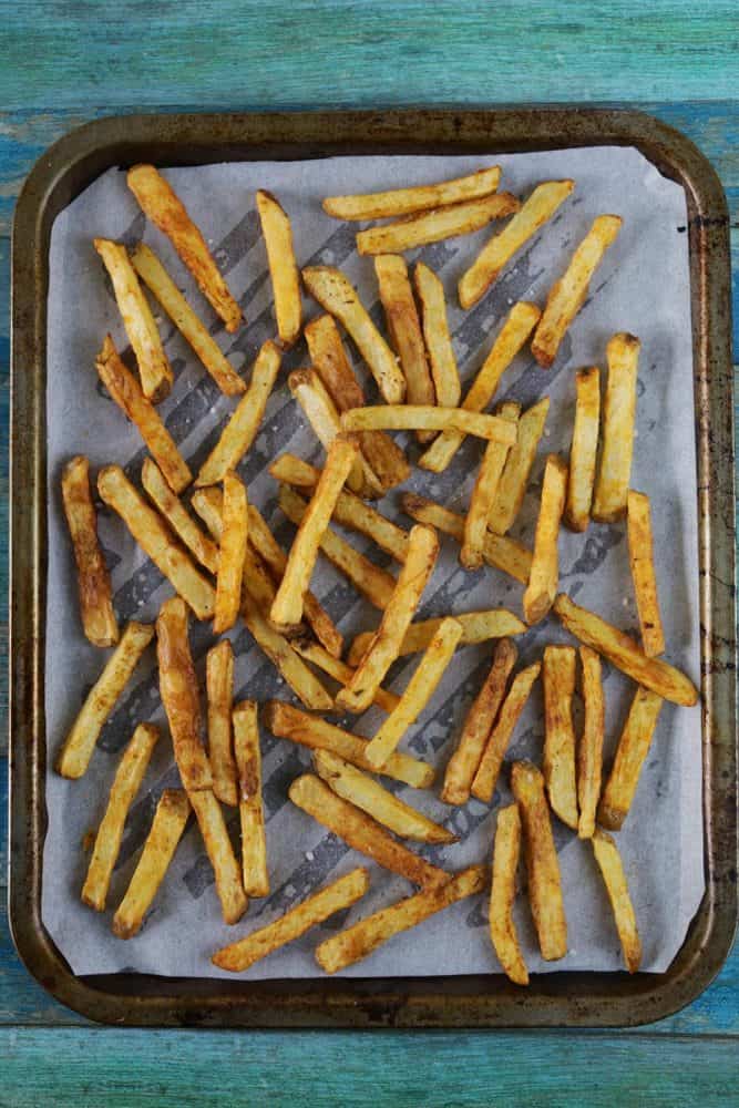 堆芯片上烤盘内衬防油纸