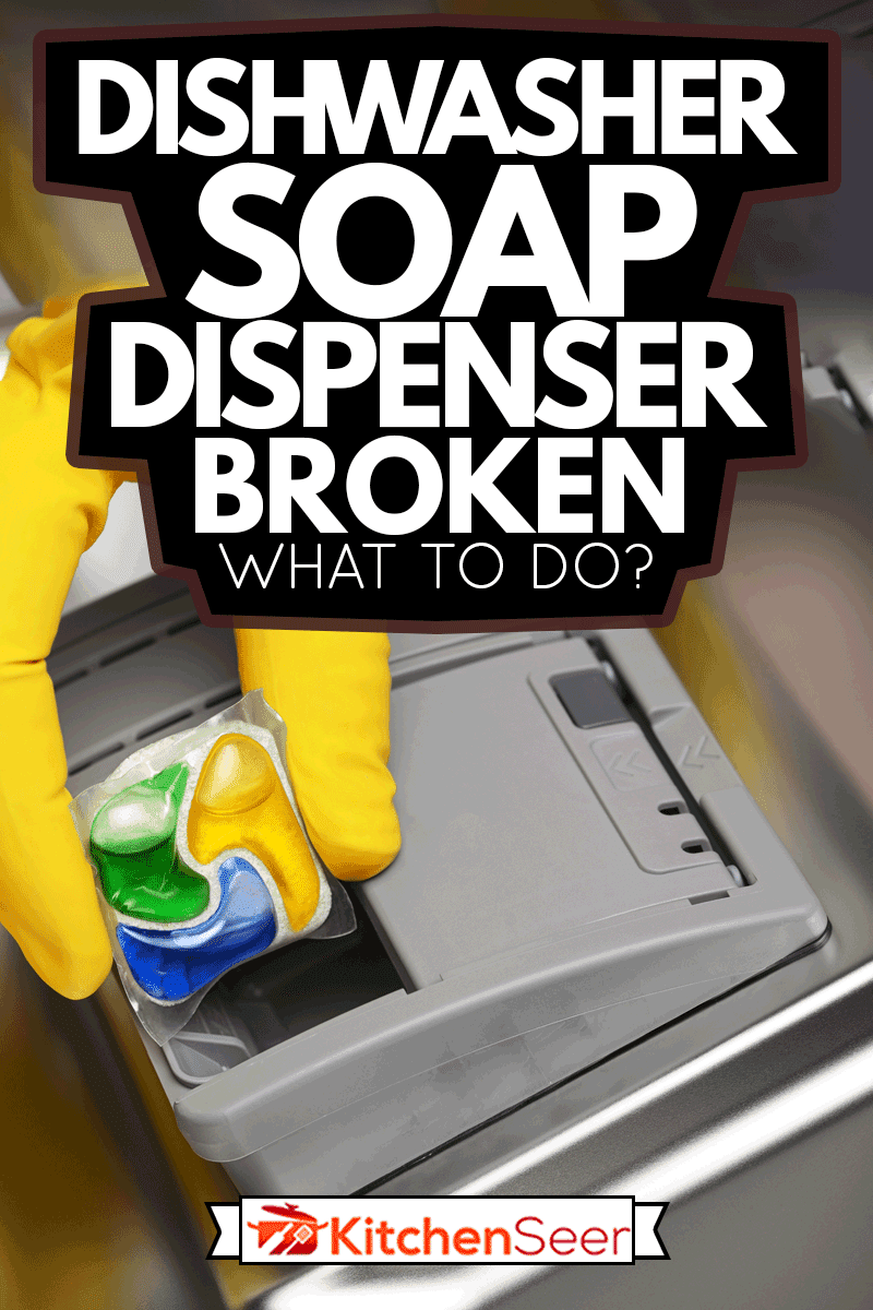 用手将洗衣粉片放入洗碗水中，洗碗机皂液机坏了——怎么办?