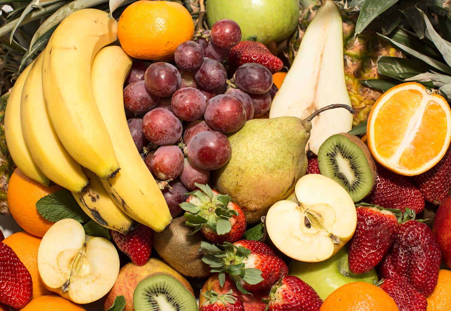 什锦水果对健康的零食