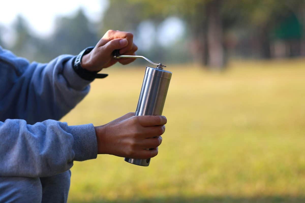 手动手持不锈钢磨咖啡豆机