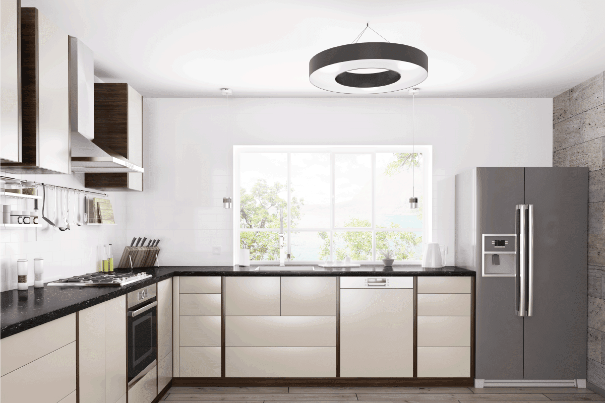 现代厨房,室内高端冰箱,洗碗机,微波炉雷电竞官网网址。博世冰箱要多长时间