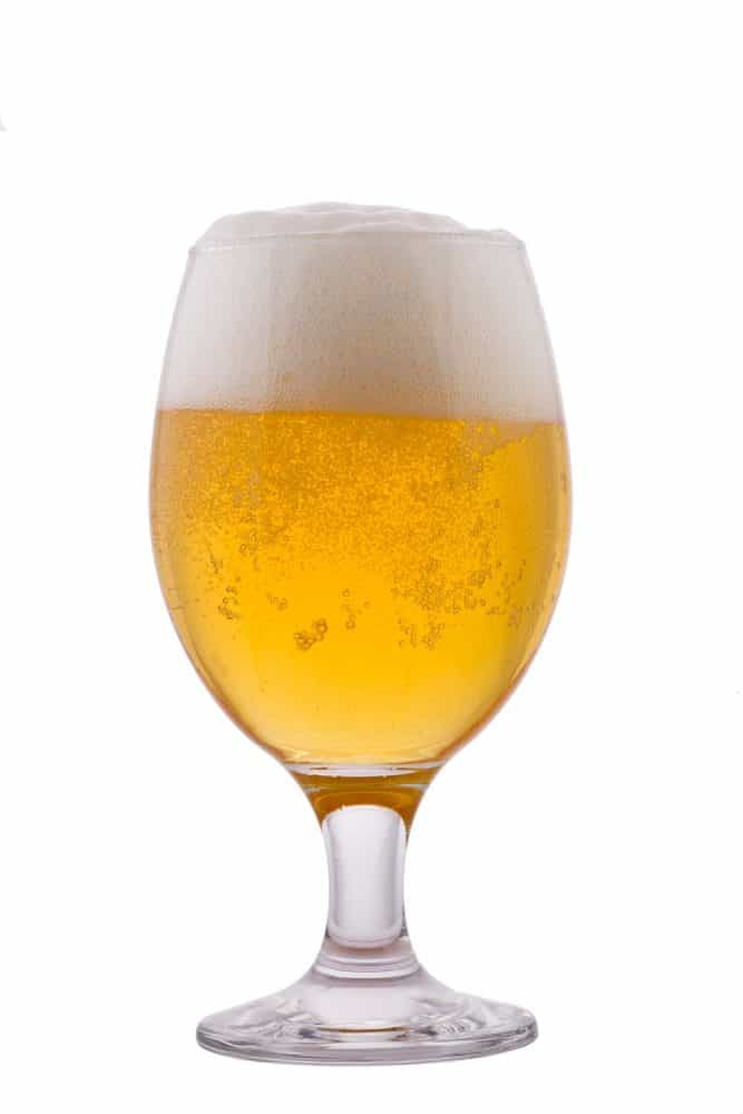 一个安慰和光滑的一杯香槟