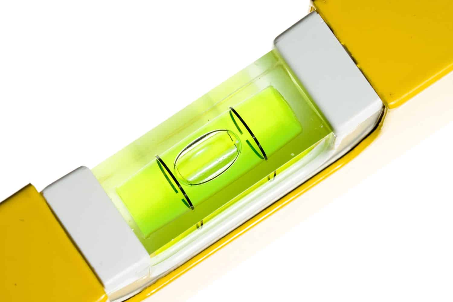 中期水平尺气泡显示中心