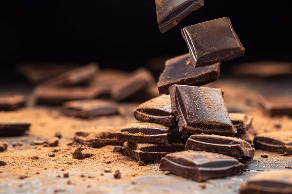 下降广场巧克力