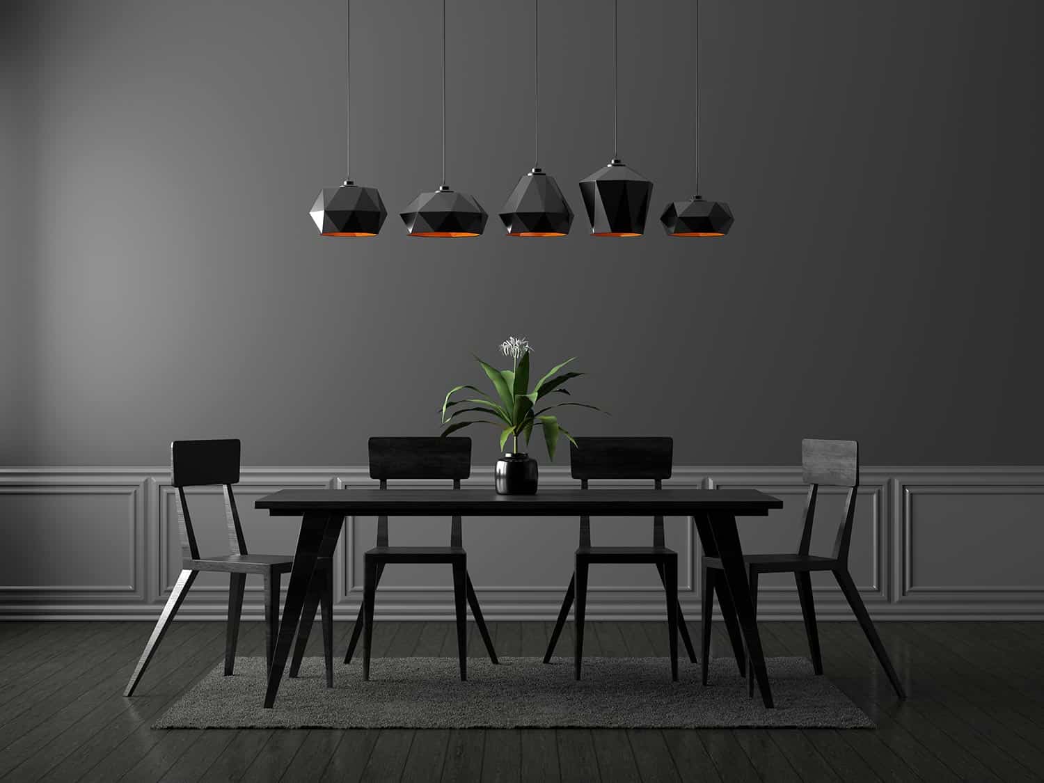 宽敞的餐厅，木制桌雷竞技下载app官网椅