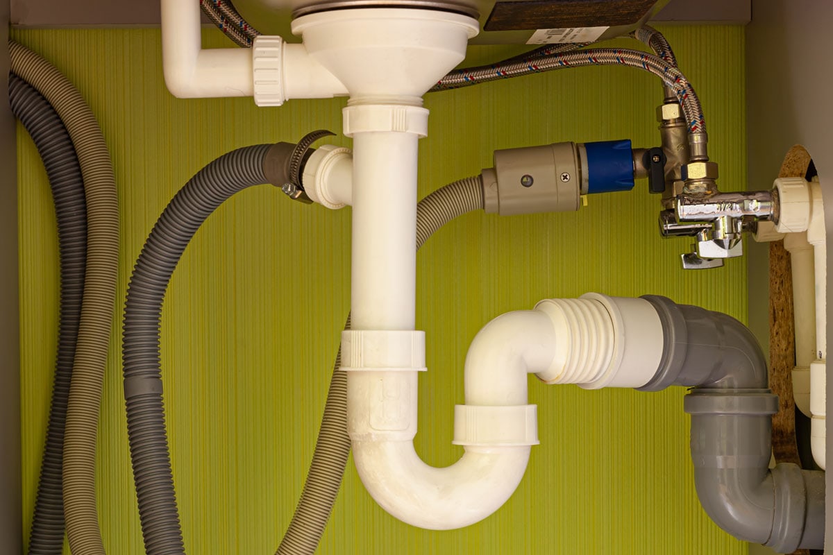 把厨房橱柜水槽下面的水管排空雷电竞官网网址