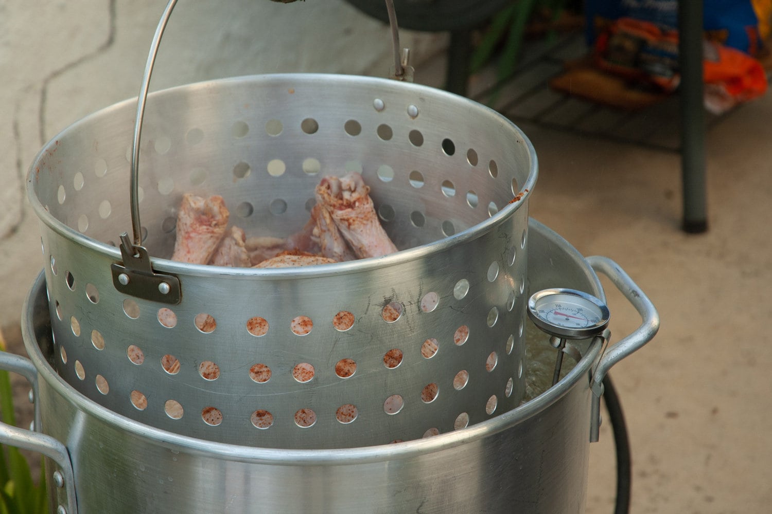 土耳其油炸感恩节的传统食品