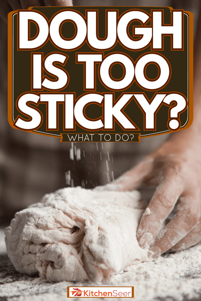 揉面,面团太粘,要做什么?