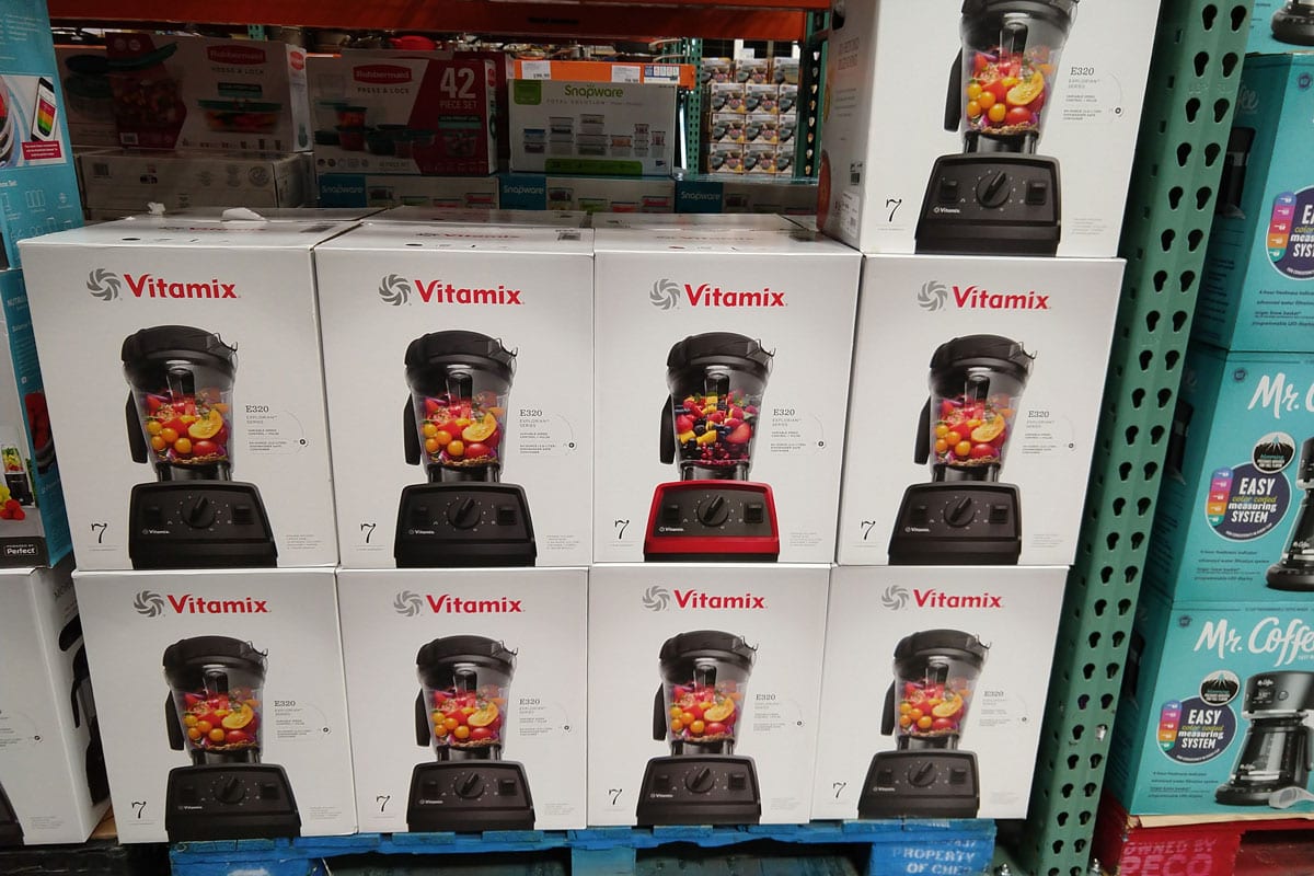 Vitamix盒子在商店出售