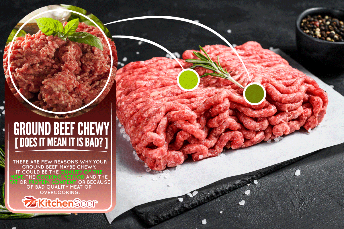 生猪肉碎撒上一层盐,把各地的白皮书,为什么我的牛肉耐嚼的?(这是否意味着它是坏的吗?)