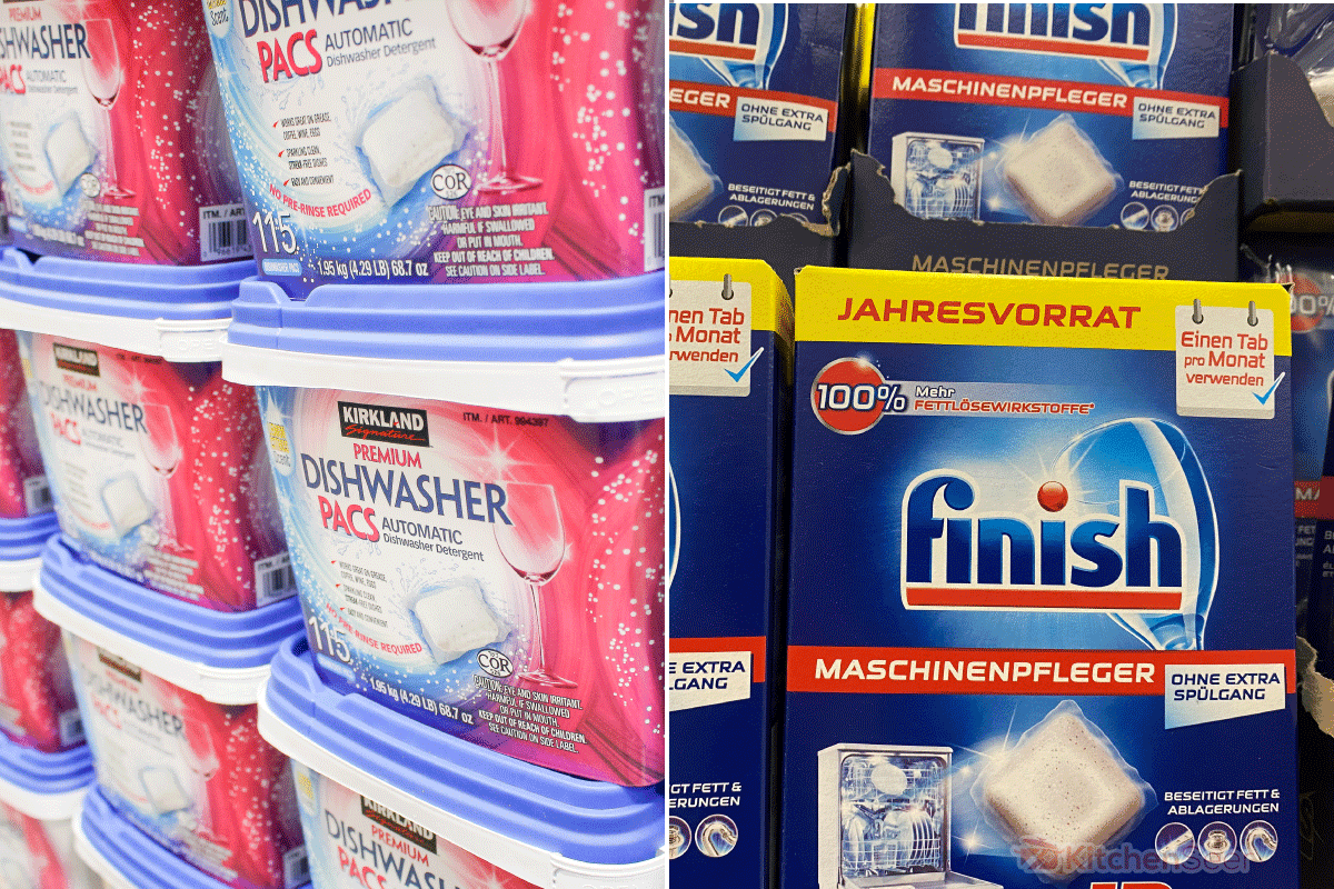 有两种洗碗机非常适合您的厨房，一种是柯克兰洗碗机pacs，另一种是完成洗碗机标签雷电竞官网网址