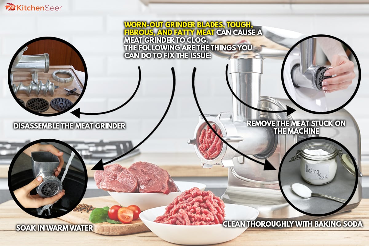 碗肉厨房室内电动绞肉机,绞肉机保持阻塞——为什么以及如何修复它吗?雷电竞官网网址