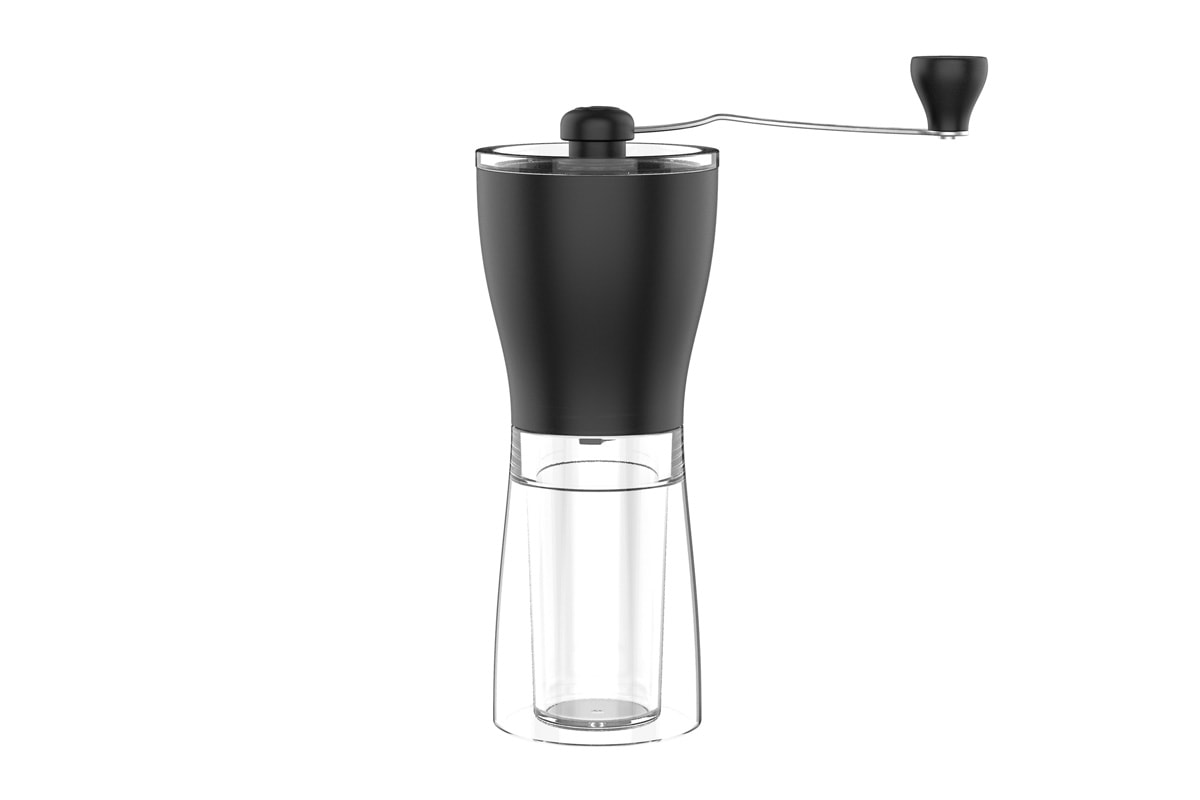 全新的咖啡研磨机可以使用了。