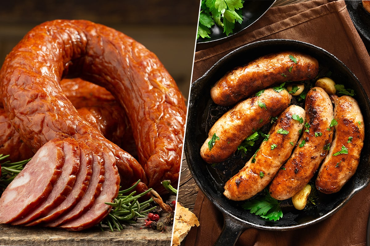 熏肠和香肠的比较，熏肠和香肠是同一种东西吗?有什么不同?