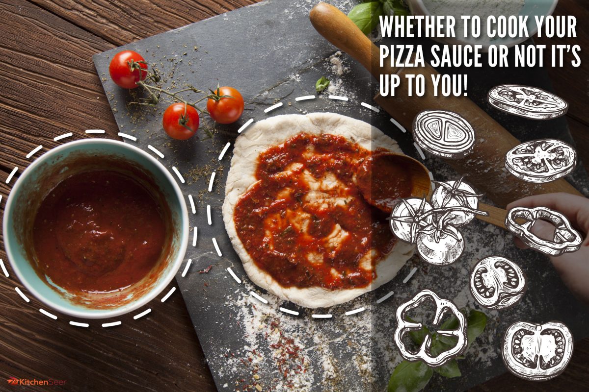 新鲜-美味-自制-披萨-准备-自制-番茄酱，你应该做披萨酱吗?