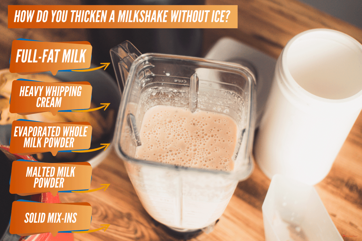 Making banana milkshake, Can You Make A Milkshake Without Ice?