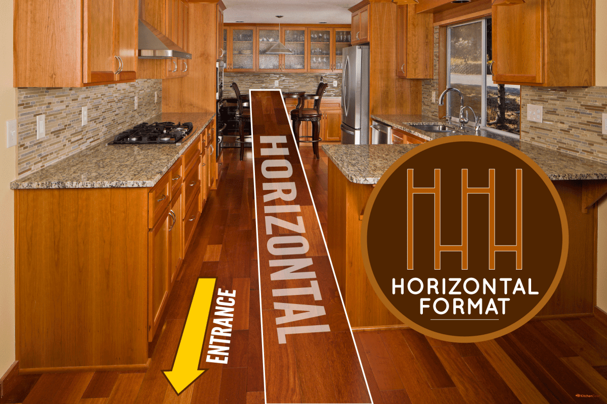 华丽的橡木橱柜和硬木地板的厨房厨房大理石台面,哪条路铺设瓷砖在厨房厨房?雷电竞官网网址(与图片来激励你!)