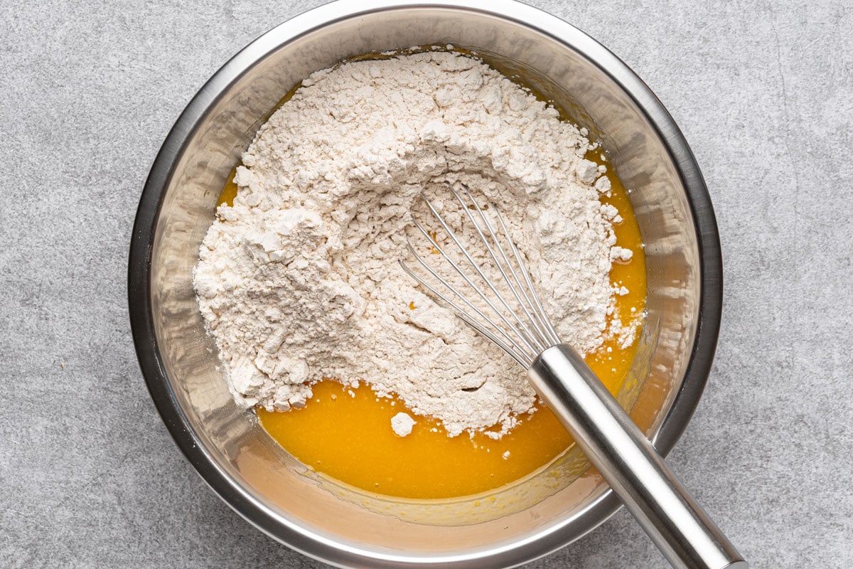 pumpkin cake dried cranberry almond nuts