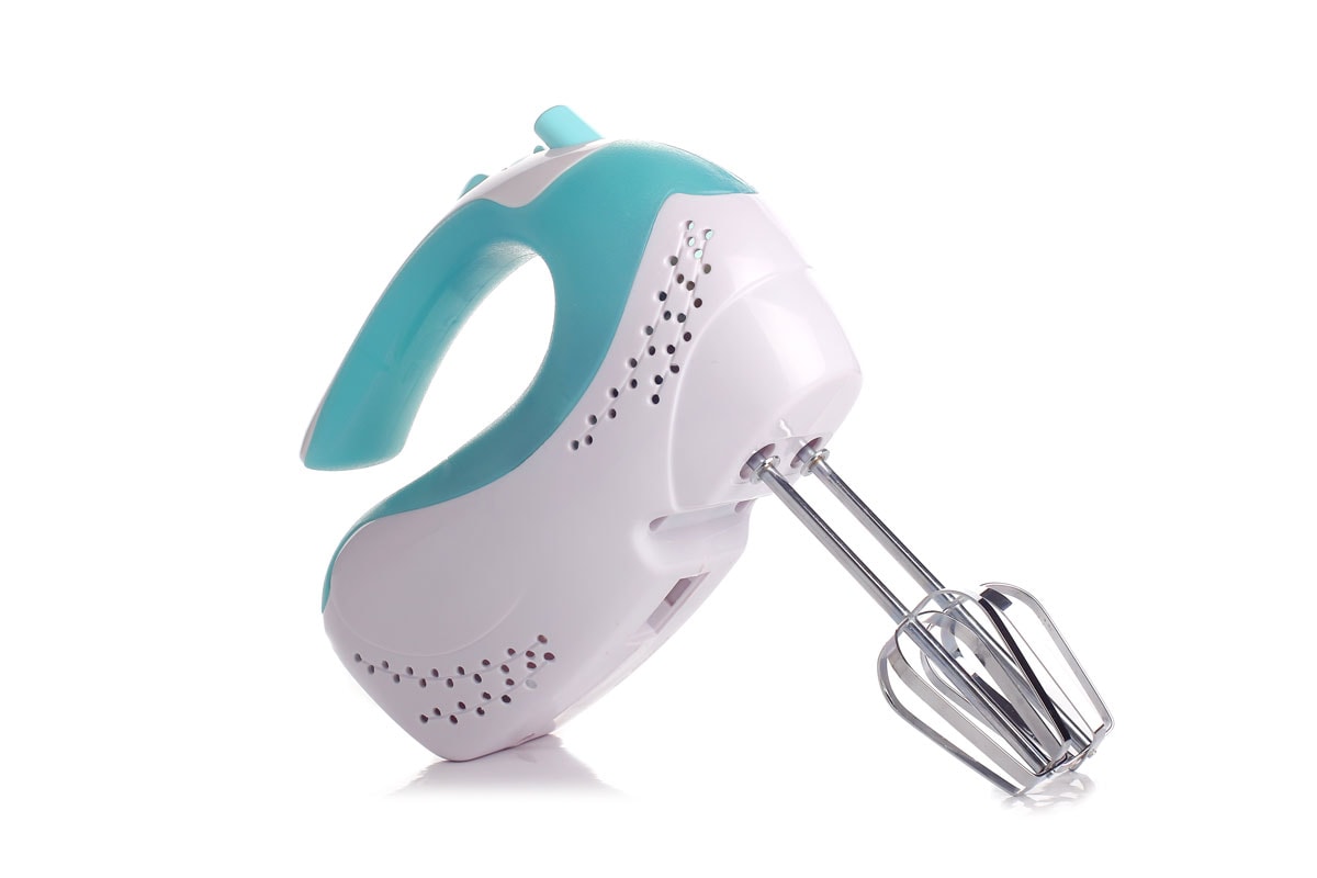 混合器孤立在白色背景