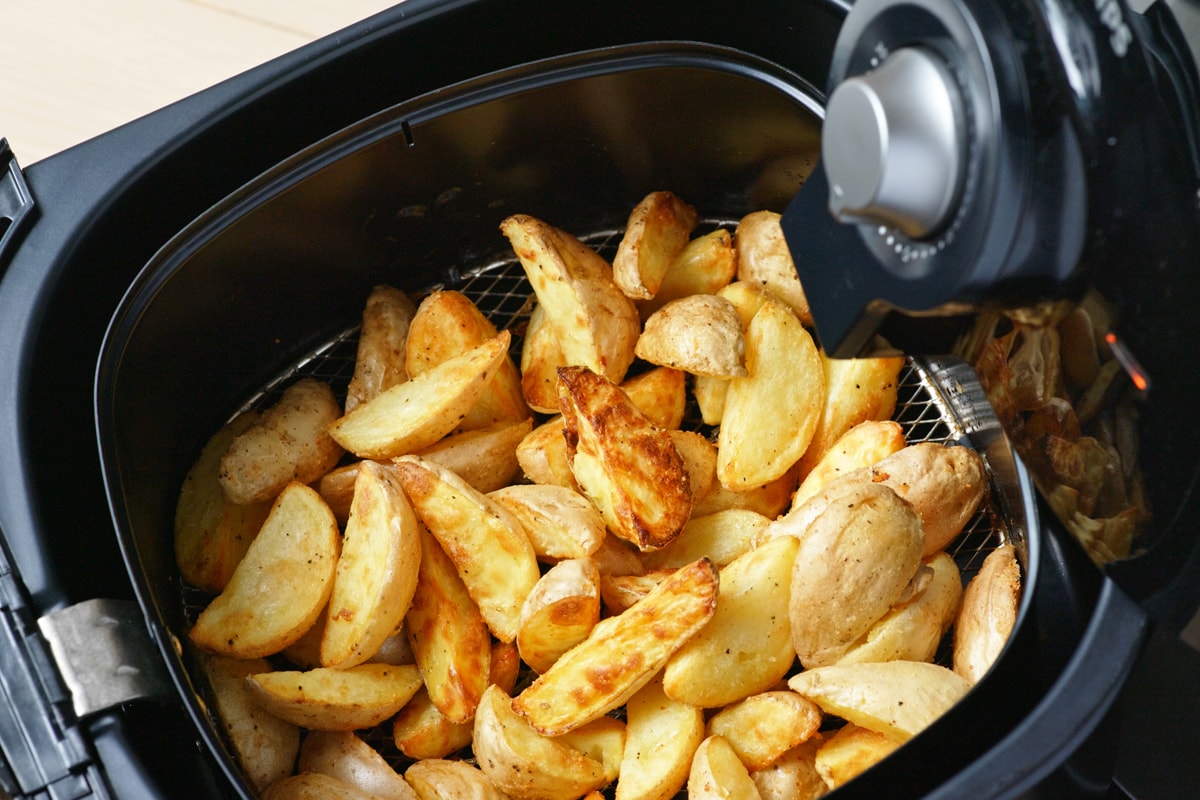 空气炸锅自制的烤土豆