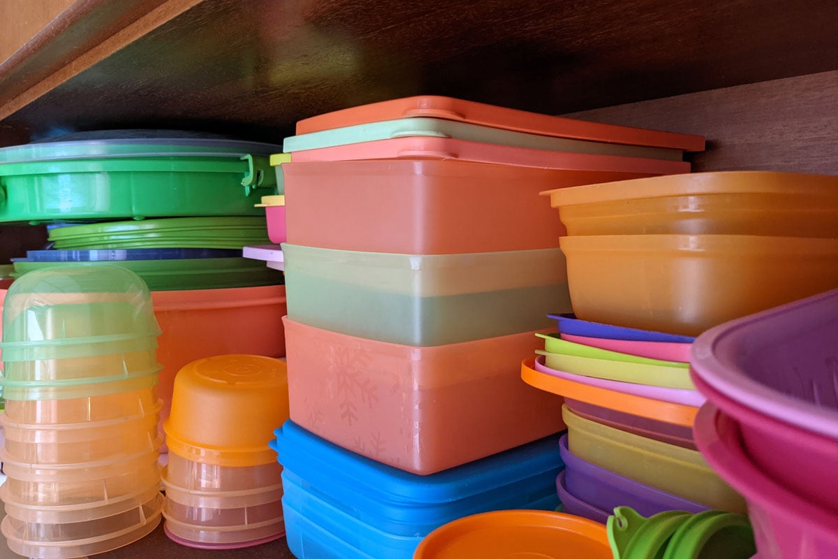 在架可重复使用的塑料容器(塑料)